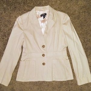 Banana Republic Light tan Blazer jacket
